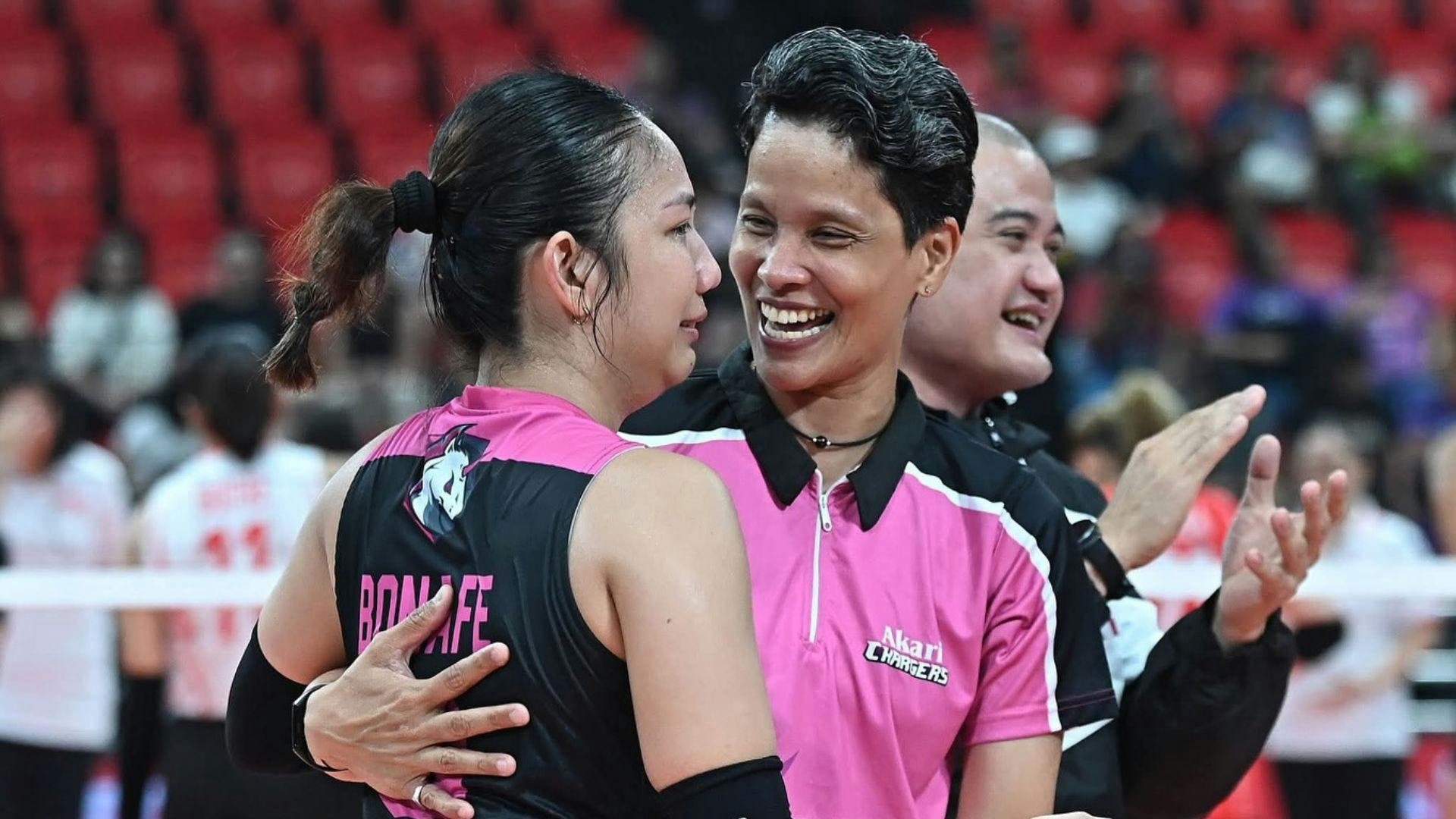 PVL: Tina Salak sees bright future for Bea Bonafe as Akari’s playmaker